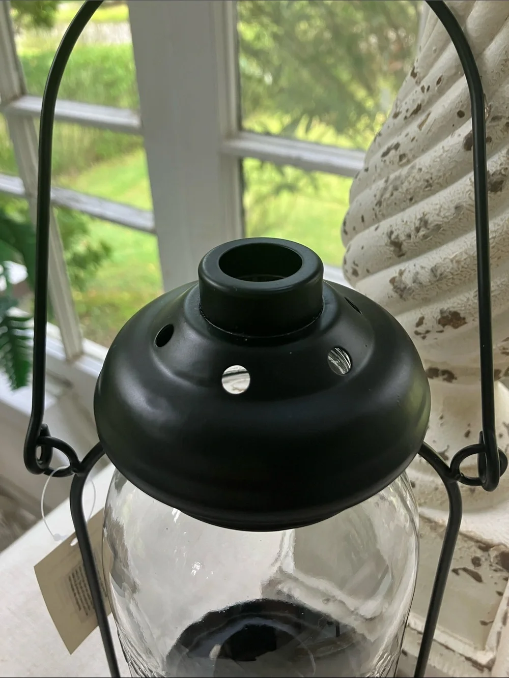 NWT - Yankee Candle Mason Jar Tea Light Hanging Lantern